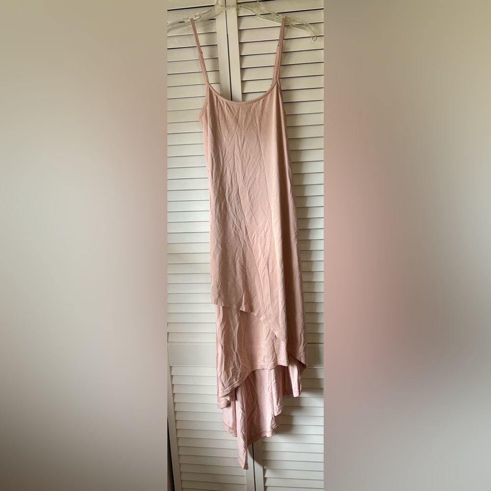 BCBGMaxAzria Blush High Low Dress